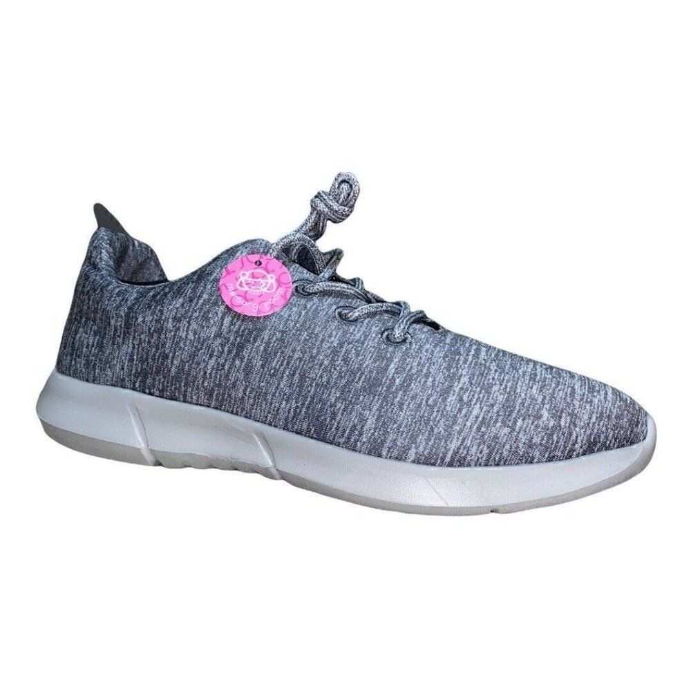 Sugar Gabber Gray Lace-Up Casual Sneakers Women's 9.5 M New